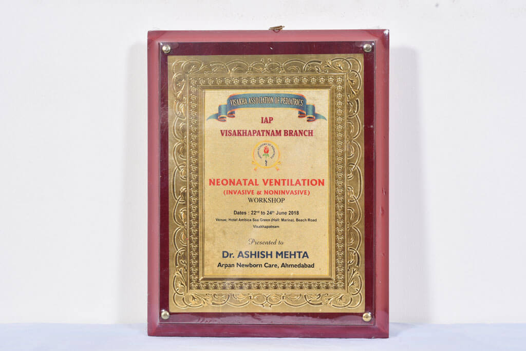Neonatal Ventilation Workshop 2018-IAP Vishakhapatnam